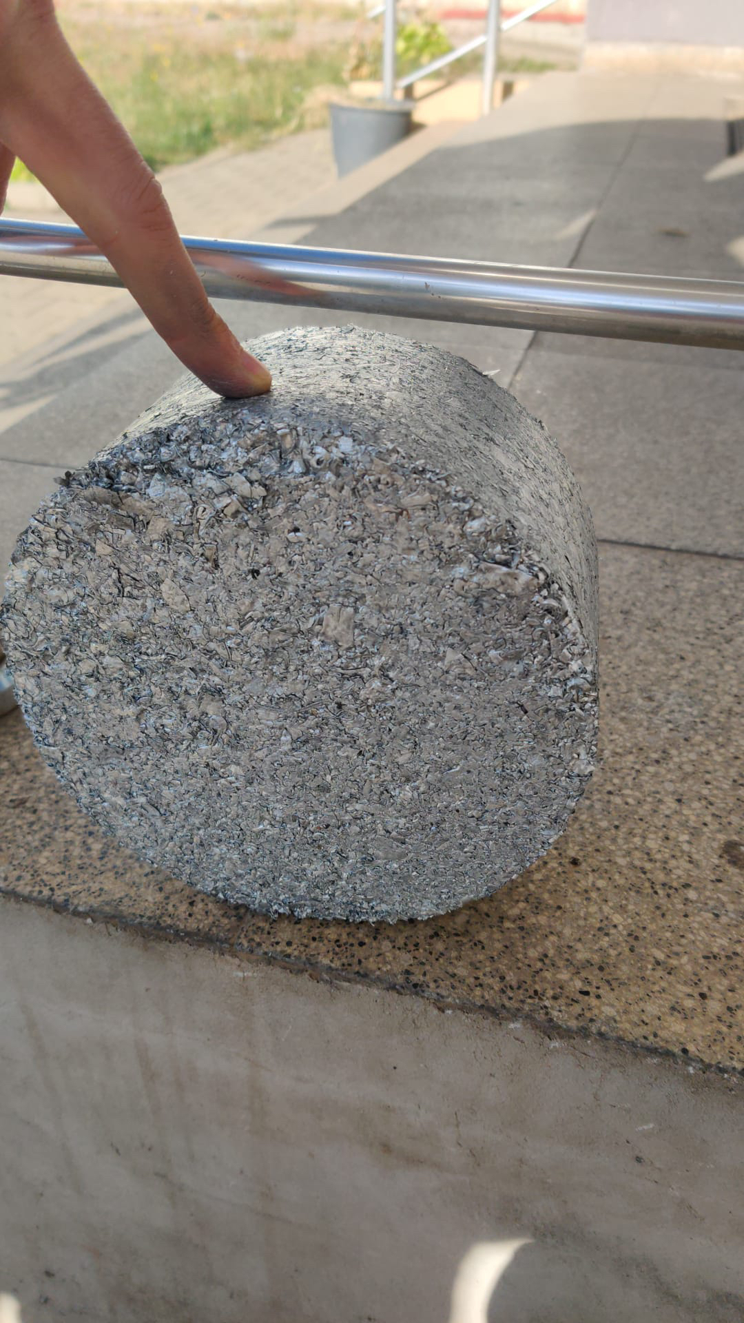 Compressed aluminum pucks
