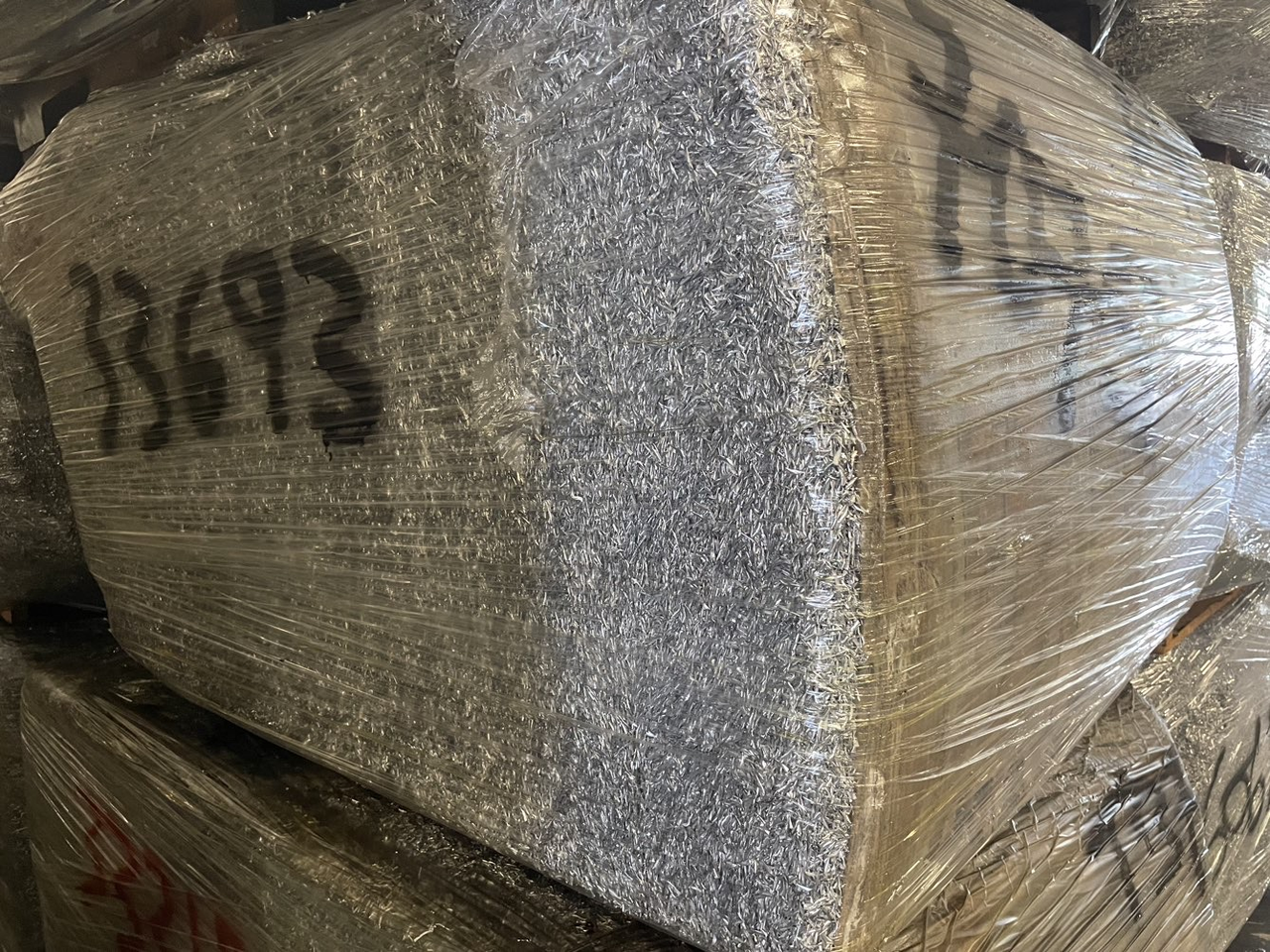 pressed aluminum scrap